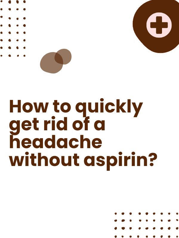 Put some Vicks Vaporub on both sides of the temple for fast relief.