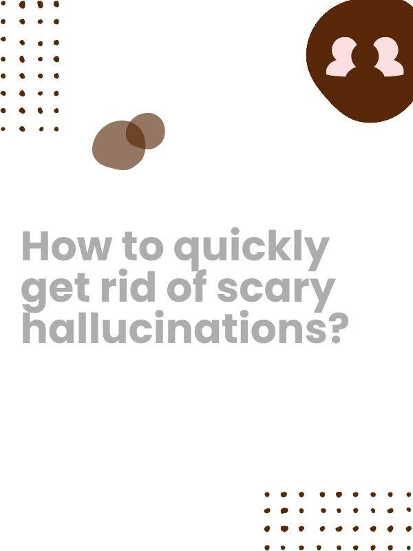 1) Get a fly swatter 2) Swat at objects where they're looking & say something like "okay, it's time to leave." 3) Go to any door, say "don't come back" & slam it 4) Comfort your loved one, and ask if they're ok
