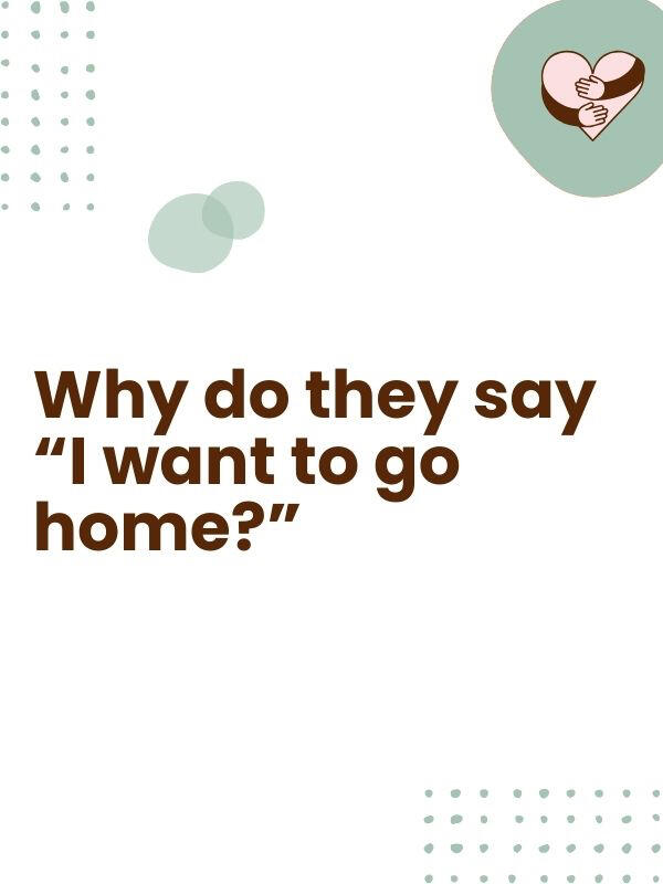 Typically, it means they are not feeling safe or they&#39;re uncomfortable. 