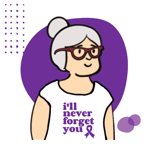 Lewy body Dementia T-shirts Lewy body Dementia T-shirts